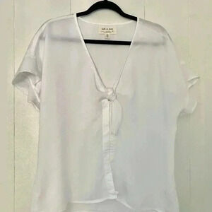 Cloth & stone for Anthropologie short sleeve blouse